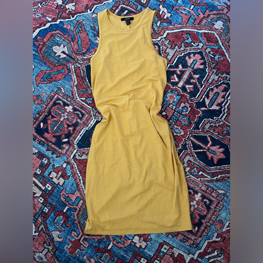 Yellow Sleeveless Dress